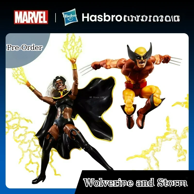 

[Предпродажа] Hasbro Marvel Legends Series Росомаха и Шторм, 6-дюймовые масштабные фигурки из 2 штук G0650