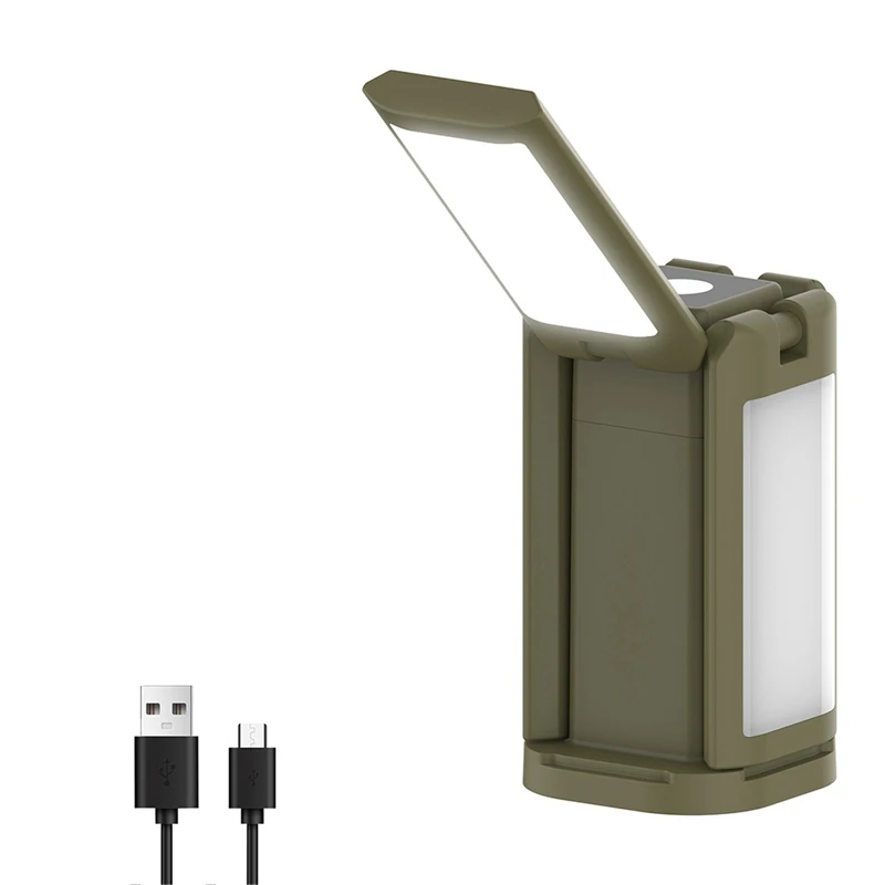 

New-Folding Camping Lantern Rechargeable, 14000Mah LED Light For Tent Outdoor, IPX5 Waterproof, 6000LM Camping Lights