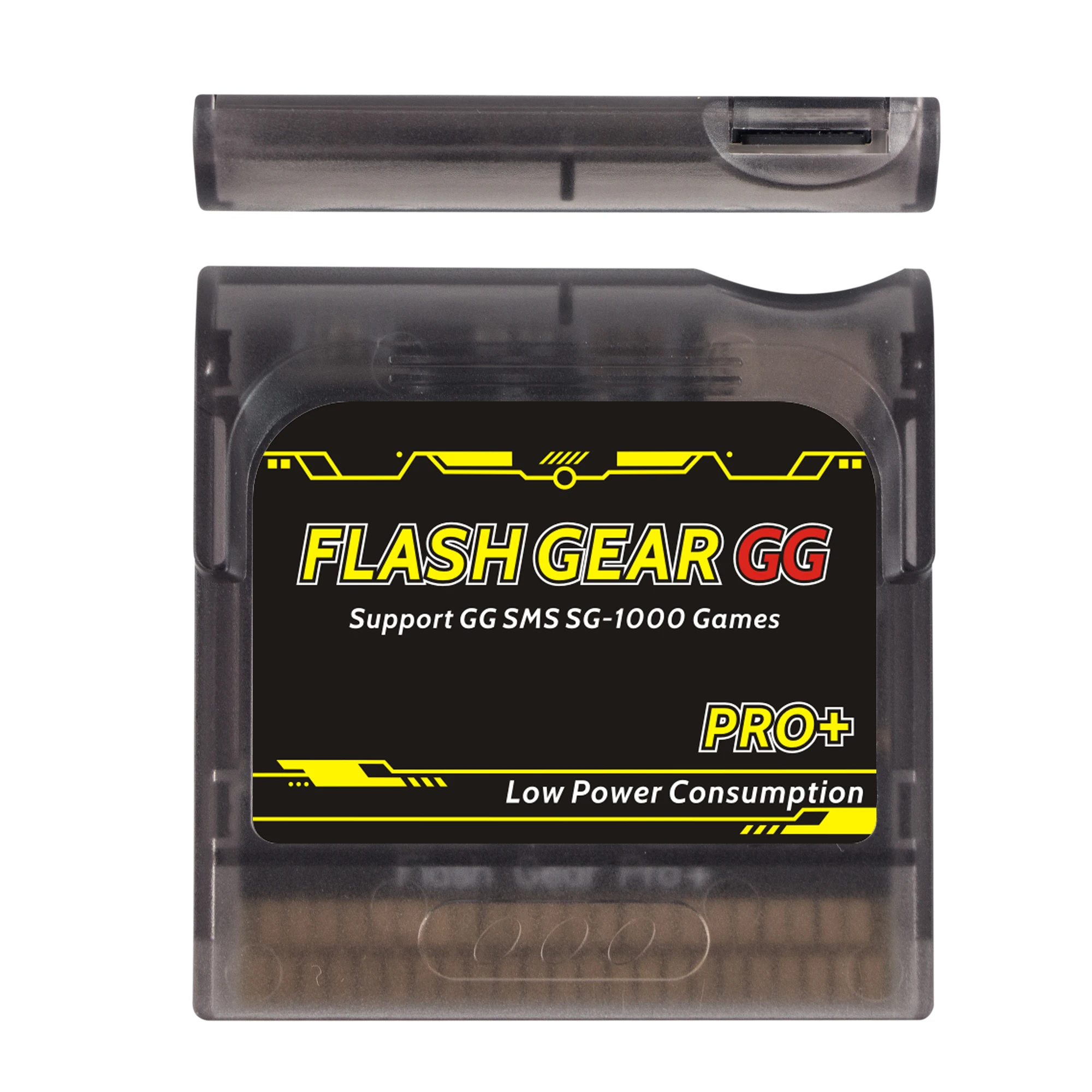 Flash Gear Pro+ GG 600 in 1 Game Cartridge Multi Game Cassette for Sega GG Game Gear Console Low Power GBA GBC Game Cartridge