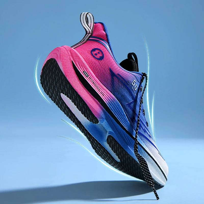 

Men Sports Running Shoes Carbon Board Air Cushion Breathable Lightweight Women's Comfortable Athletic Nonskid Sneakers