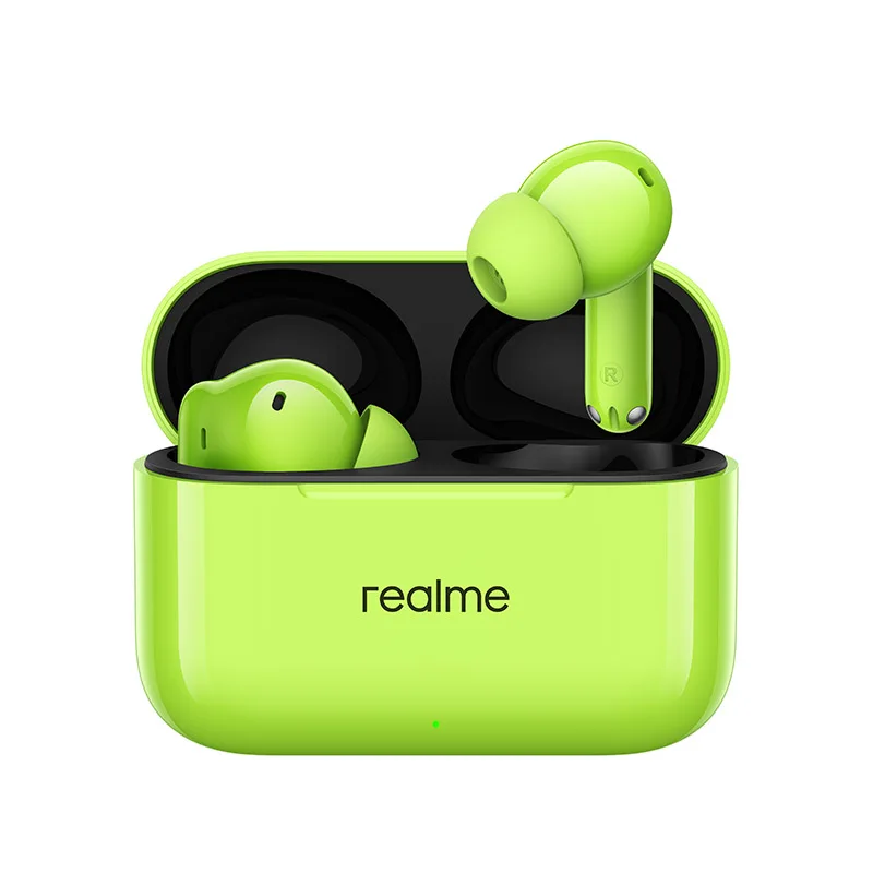 وصول جديد الأصلي Realme Buds T200 سماعات أذن لاسلكية تعمل بالبلوتوث سماعة Hi-Res LDAC