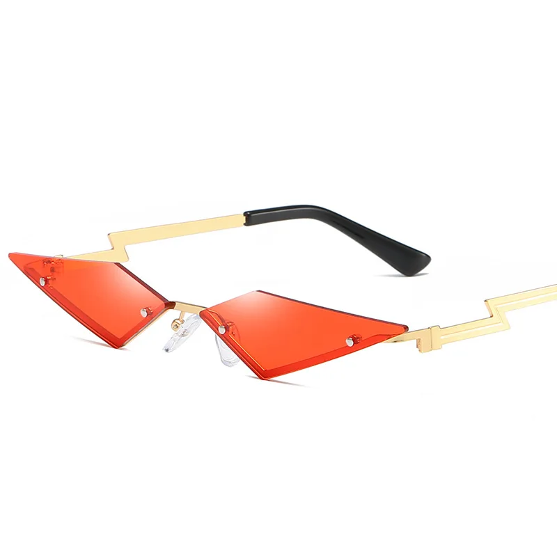 Jeu KDA le plus méchant Evelynn Cosplay lunettes de soleil sans monture Halloween femmes hommes Cosplay accessoires de déguisement accessoires lunettes de rue