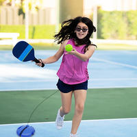 Exercise Equipment Trainer Tennis Trainer Rebound Ball With String Baseboard Self Study Tennis Dampener Training Tool