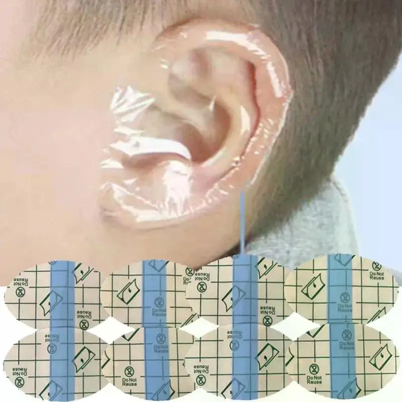 20/100pcs Shampoo Ear Protection Stickers Bathing Swimming Earmuffs Water Children Shampoo Ear Water Prevention Baby Care