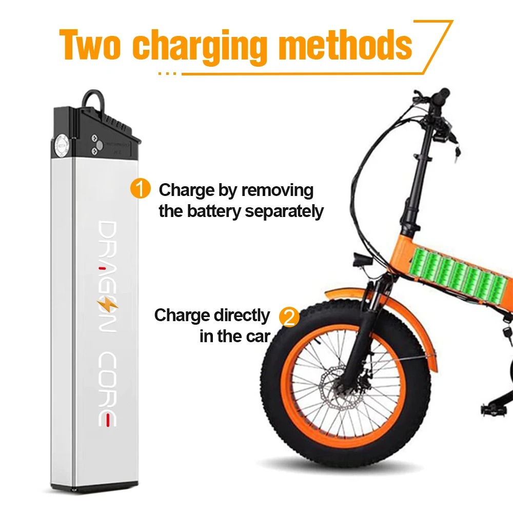 

| Dragon Core | (48V 15Ah) Suitable for 20-inch built-in four-pin folding electric bicycles, with 20A and BMS protection.