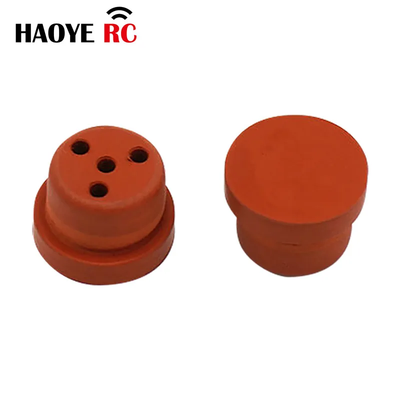 Haoye-Tanque de Óleo Plug para RC Plane, Borracha Inserções, Metanol, Gasolina Combustível Tanque Fitting, Tanque de Óleo Acessórios, 1 Pc