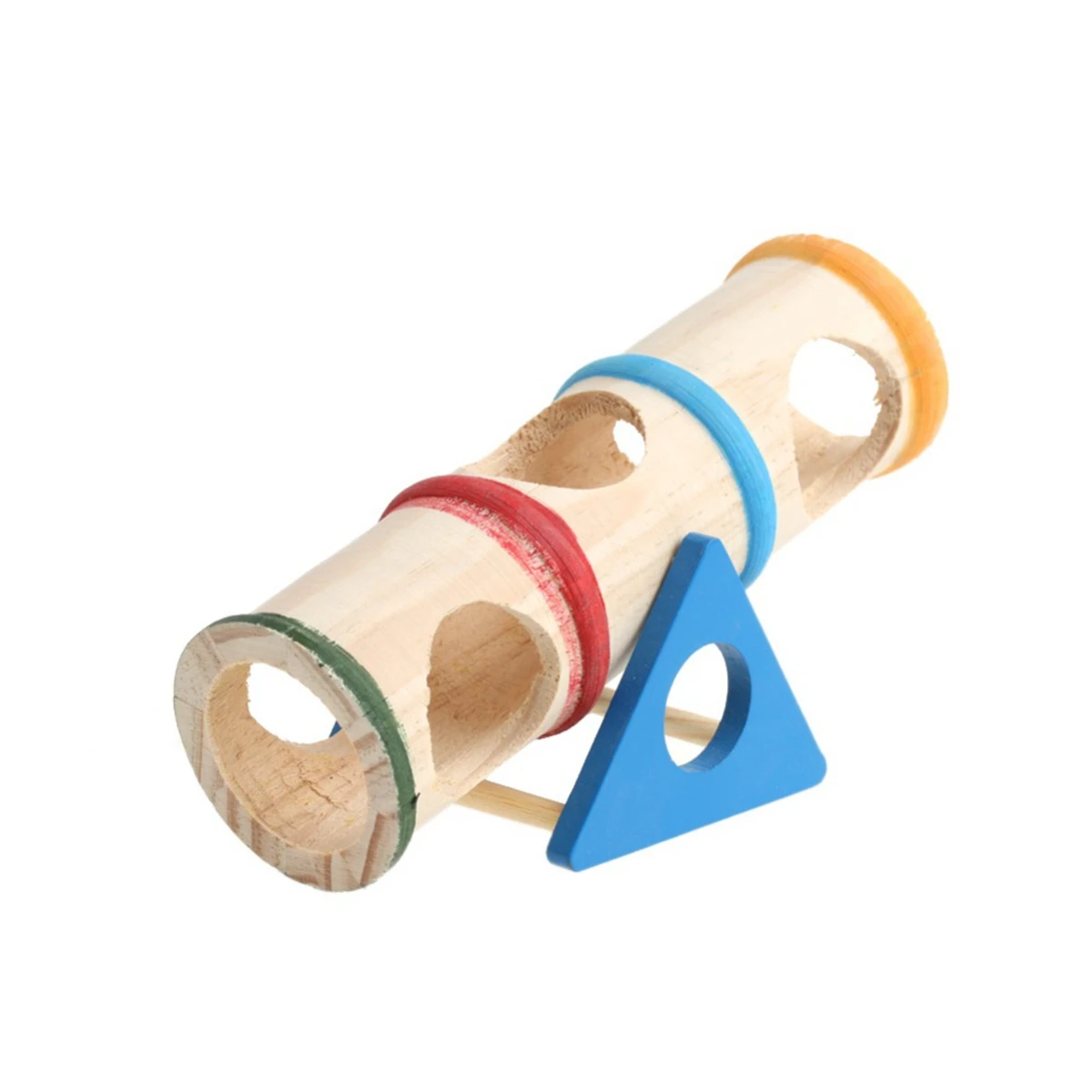 Gerbil Mouse Climbing Funny Wooden Hideout Hamster  Tunnel Seesaw