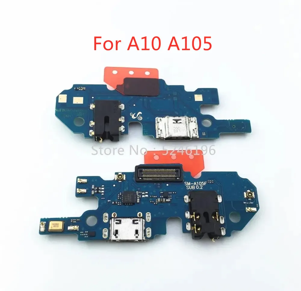 1pcs USB Charging Port Charger Base Connector For Samsung Galaxy A10 A105 A105F Replace Parts