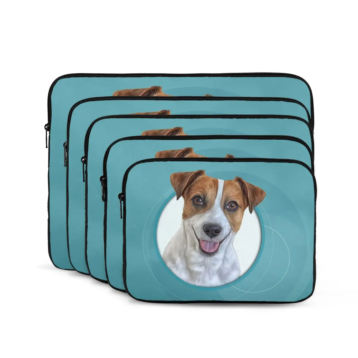 

Dog Jack Russell Terrier Drawing, Illustration Funny Dog Notebook Laptop Bag Case For Macbook Air Pro Tablet Shockproof Case Bag