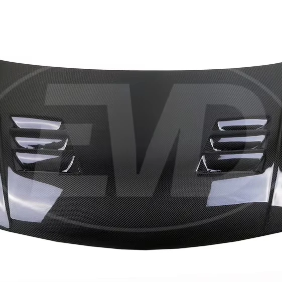 

JS STYLE CARBON FIBER HOOD for 2006-2010 HONDA CIVIC FD2 4DR JDM