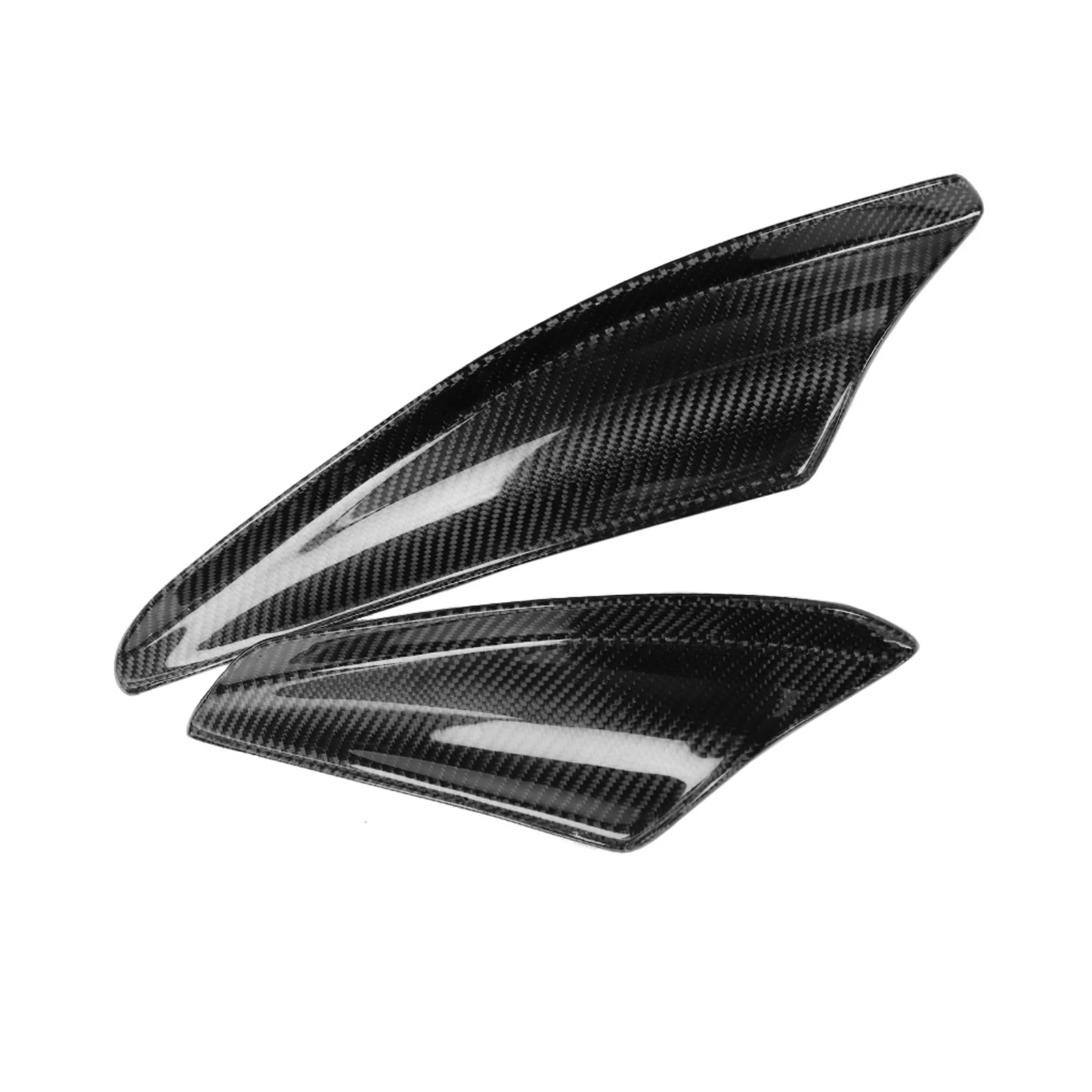 For Mitsubishi Lancer Evolution X EVO 10 2008-2016 Sedan 4-Door  Car Front Bumper Side Spoiler Canards Air Vent Trim