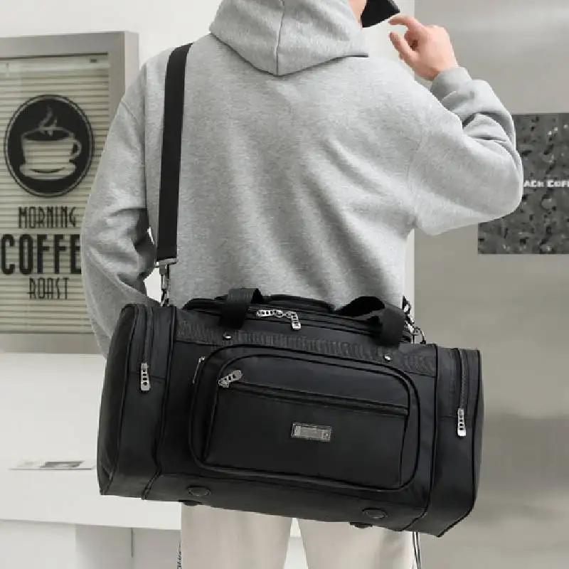 Travel Fitness Bag Gym Outdoor Handbag with Shoes Pocket Large Men Women Luggage Business Trip Boarding Crossbody Bags Defful