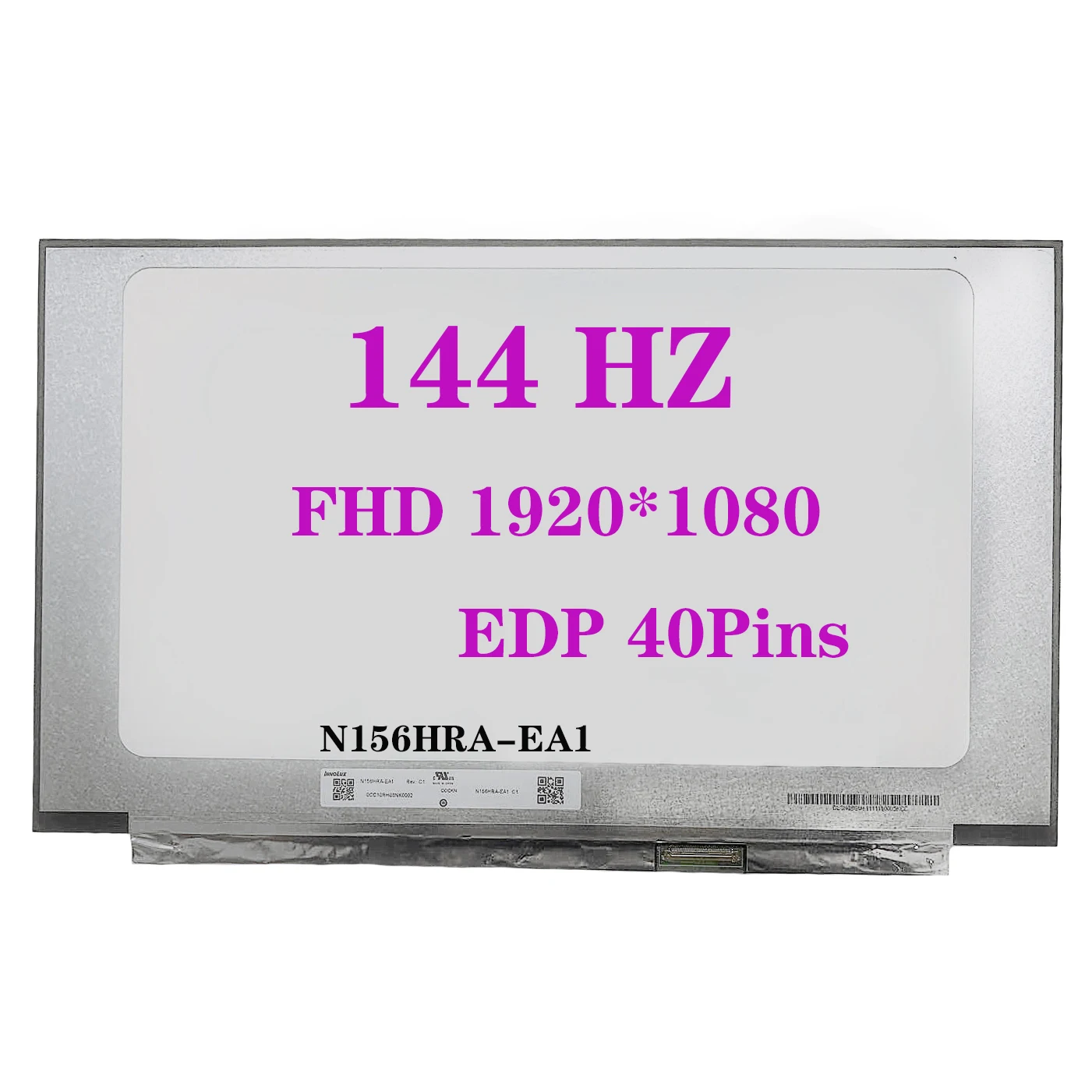 

LCD Display Matrix Panel N156HRA-EA1 LM156LF2F01 LM156LF2F02 For Acer Aspire Nitro 5 AN515-55-57GF 144 HZ Game Laptop Screen