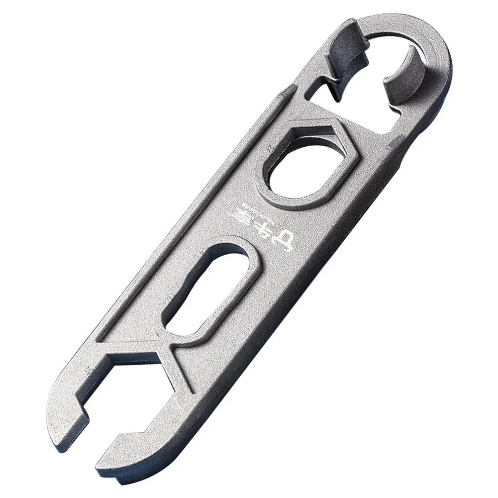 16 in 1 Aluminum Alloy Bathroom Wrench with Multiple Socket Sizes for Faucet Cartridge For Aerator and Showerhead