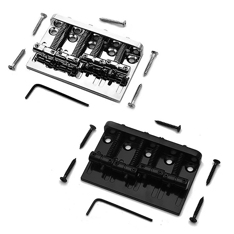 -[Cilae-17R] Puente de bajo de 4 cuerdas tipo Hardtail para bajos Fender Precision Jazz Bass estilo PB JB