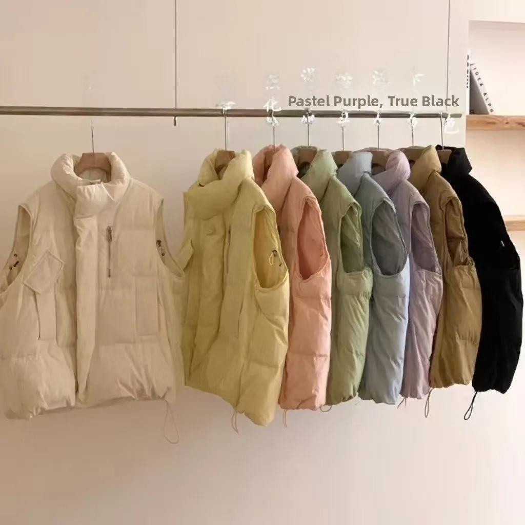 Fashionable Cotton Vest 2026 New Style Small Batch Women's Warmth Layering Autumn Winter Good Looking Inner Wear Casual Trend