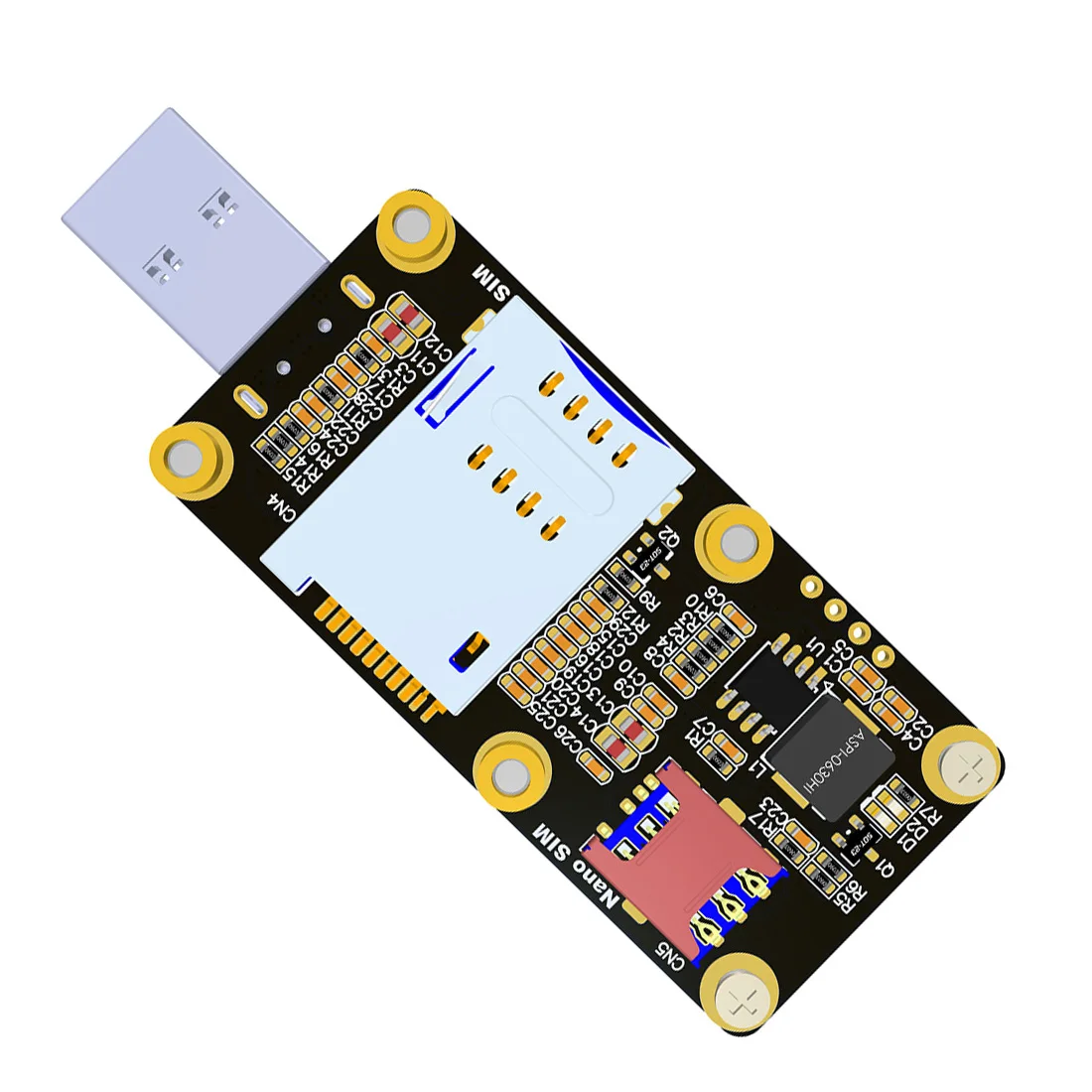 ADT-Link for NGFF M.2 Key B to USB 3.0 Adapter Board / MPCIe to USB 2.0 USB3.0 for 3G/4G/5G LTE 3042 3052 WWAN Card