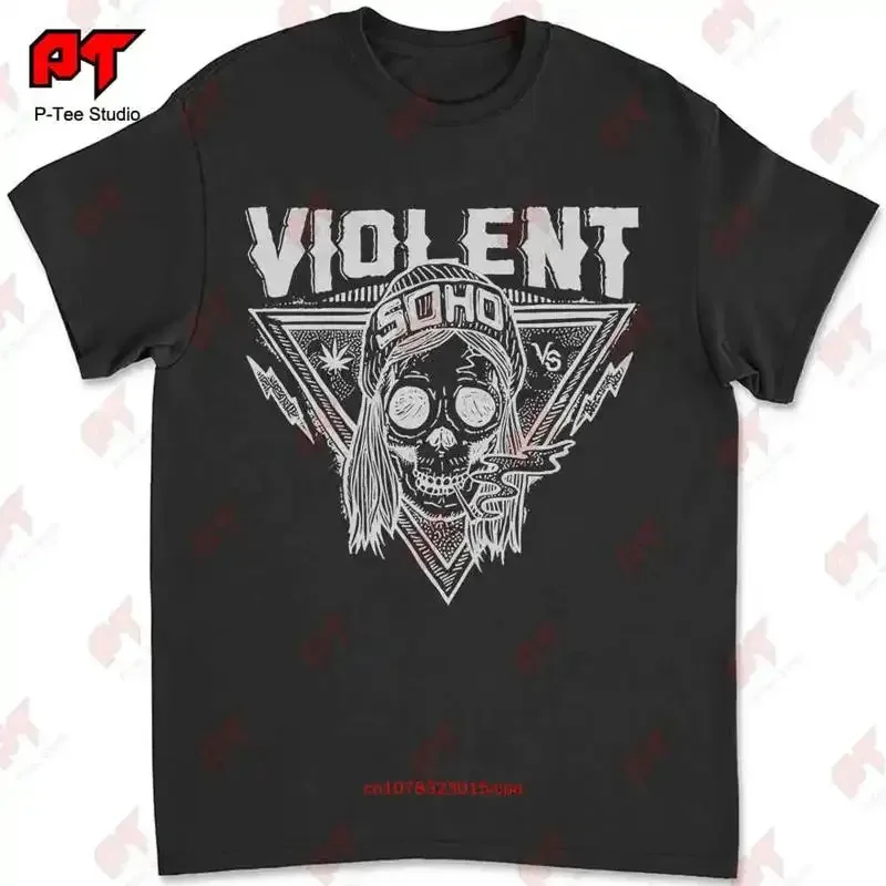 Violent Soho T Shirt Rock Music Covered In Chrome 7R9H