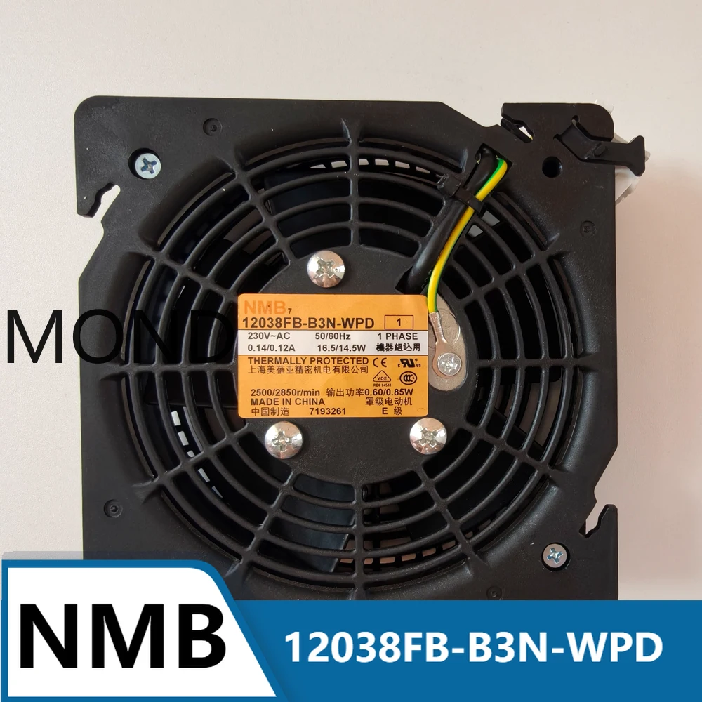 

12038FB-B3N-WPD NMB Server Cooling Fan NMB-MAT 12CM 230V 16.5/14.5W Original