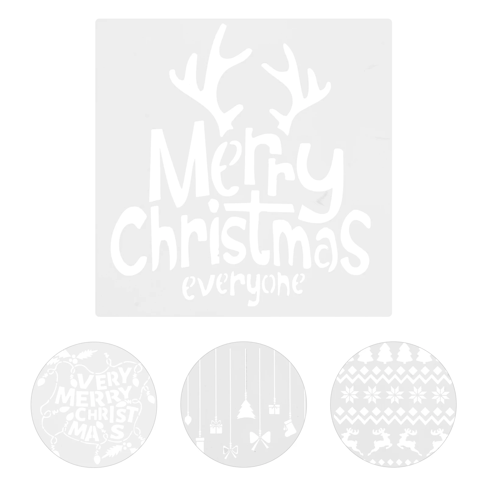 

12 Pcs Decorate Biscuit Mold Chocolate Christmas Cookie The Pet Flower Printing