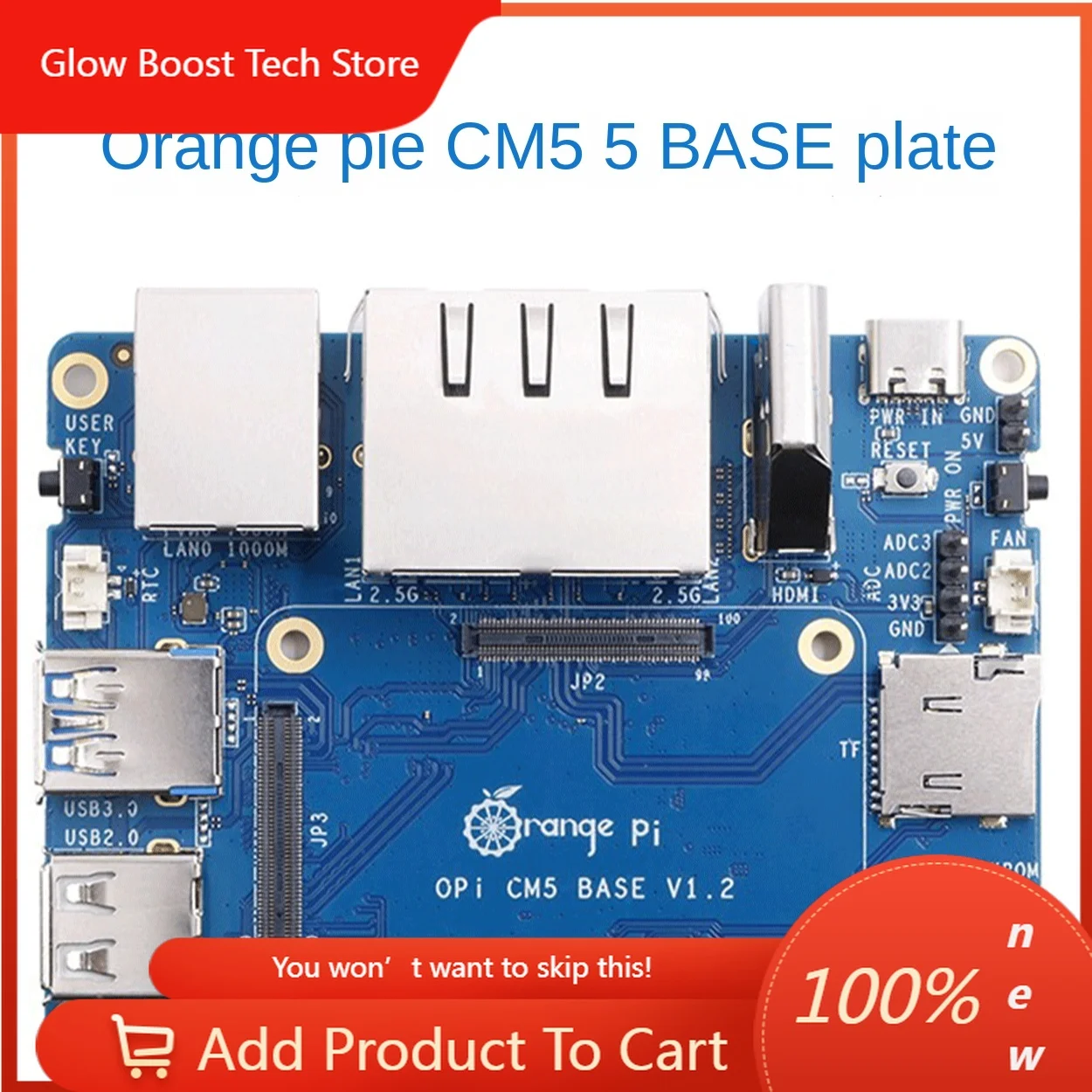 

NYOrange Pi CM5 Core Board Specialized Base Board Development Boards