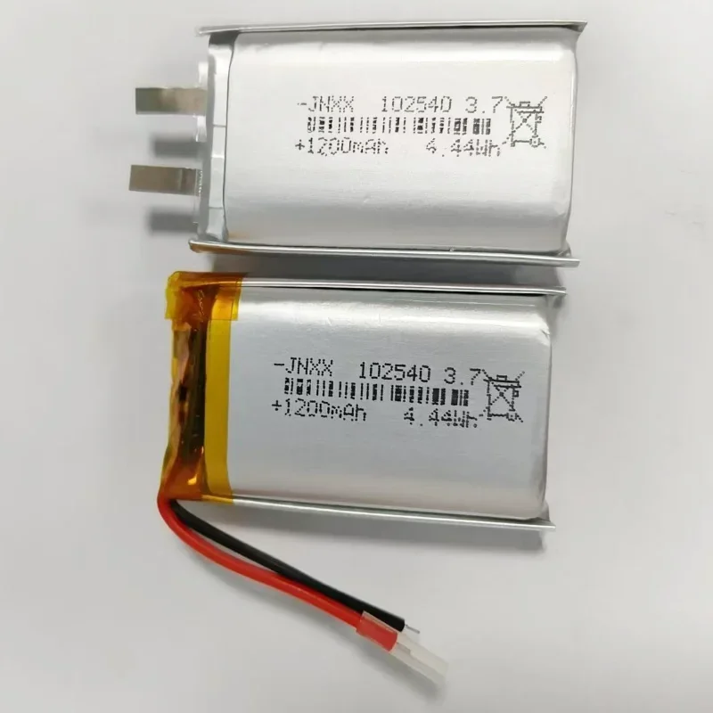 3.7V 1200mAh 102540   Akumulator litowo-polimerowy do Mp3 Mp4 Mp5 Zabawki DVR GPS PDA Elektronarzędzia Światło LED