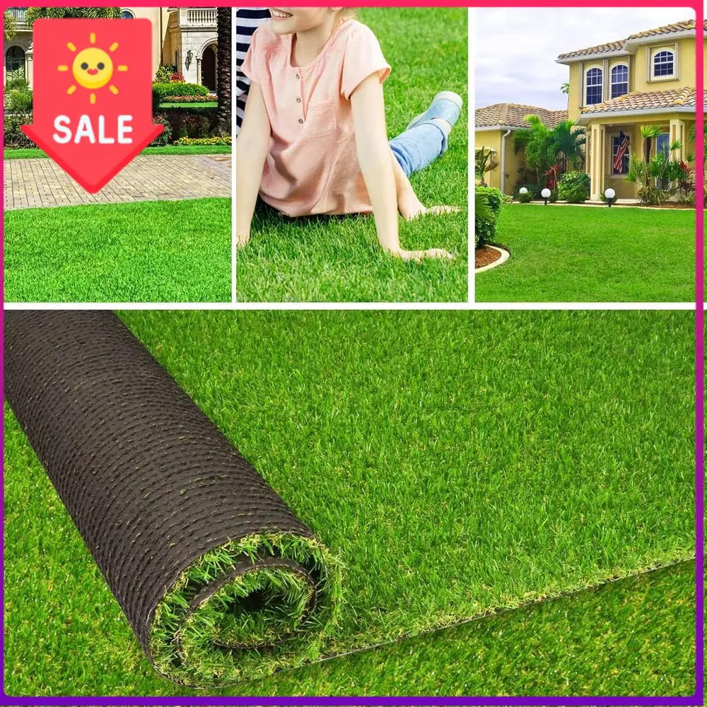 

Бестселлер: Искусственный газон 9х20 футов для домашних животных, реалистичная трава с дренажными отверстиями, подходит для использования в помещении и на улице