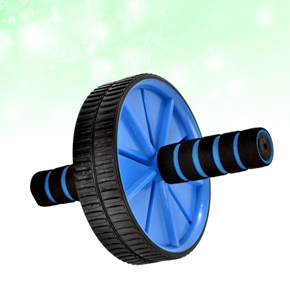 

Tummy Healthy Abdominal Wheel Automatic Abdomen Roller Rolling Exercise Trianer Fitness Device Sponge