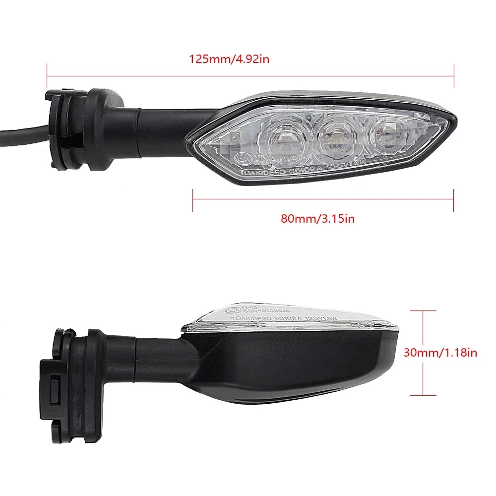 Motorcycle Accessories LED Turn Signal Light Indicator Lamp Fit for YAMAHA YZF R3 R15 R25 R125 MT 03 07 09 10 15 25 XJ6 FZ6 FZ8