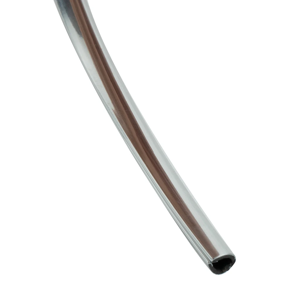 

Хромированная декоративная накладка для автомобиля, 2 м, 6 мм, для защиты кромки двери от царапин, подходит для различных поверхностей автомобиля