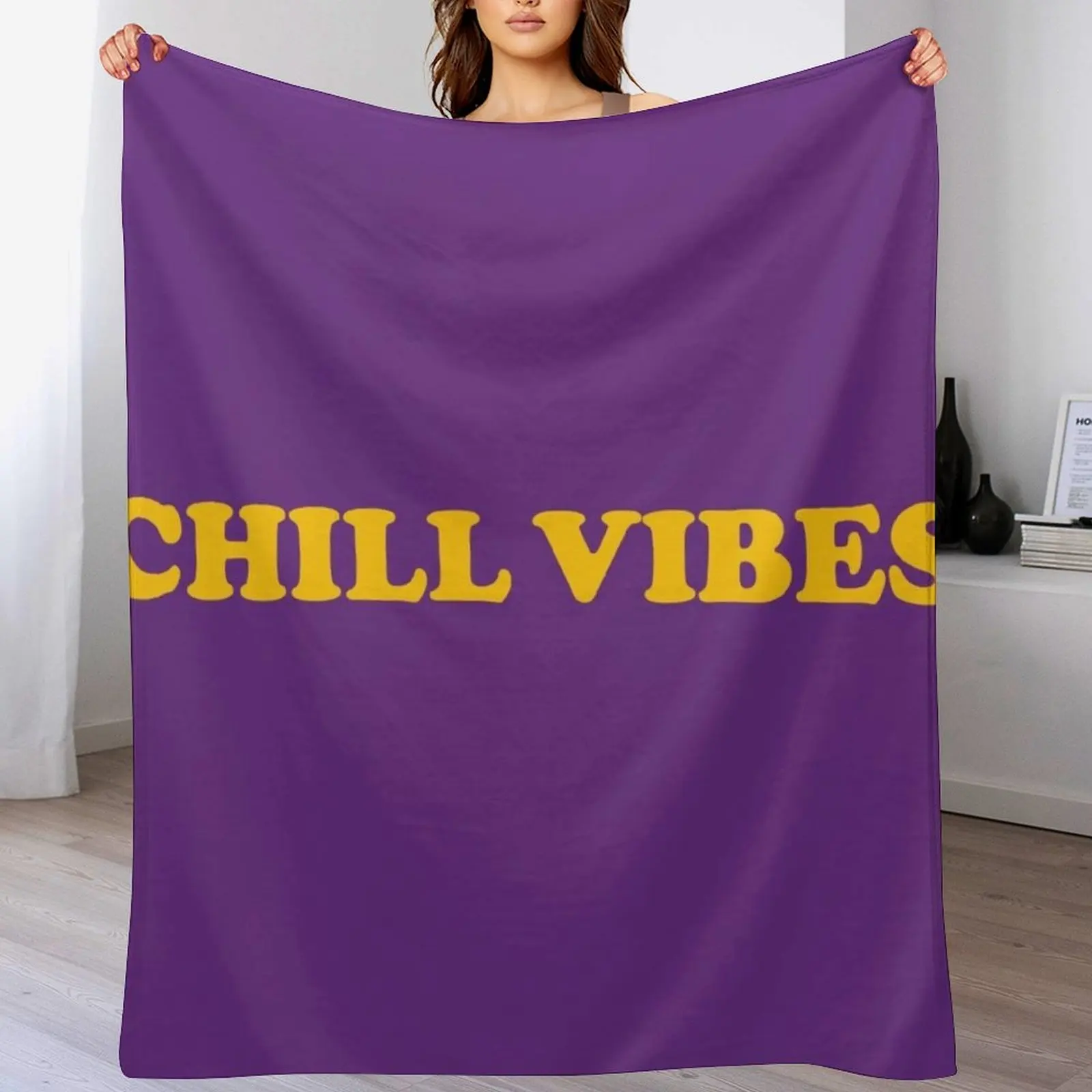 Chill Vibes Throw Blanket Moving Furry Blankets