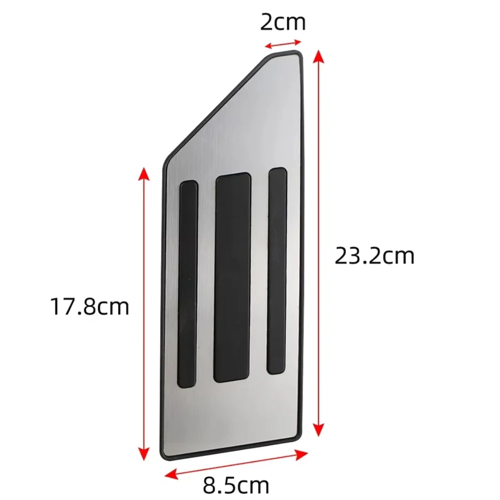 Auto-Fußstützenpedalabdeckung für Peugeot 207 301 307 208 2008 308 408 für CITROEN C3 C4 für DS 3 4 6 DS3 DS4 DS6 LHD Auto-Zubehör – Detail 1