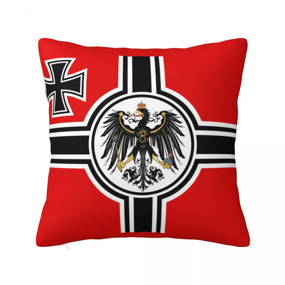 German DK Reich Empire Of Flag Pillowcase Polyester Cushion Cover Decor Germany Proud Throw Pillow Case Cover Sofa Square 18\'