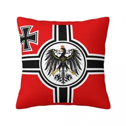 German DK Reich Empire Of Flag Pillowcase Polyester Cushion Cover Decor Germany Proud Throw Pillow Case Cover Sofa Square 18'