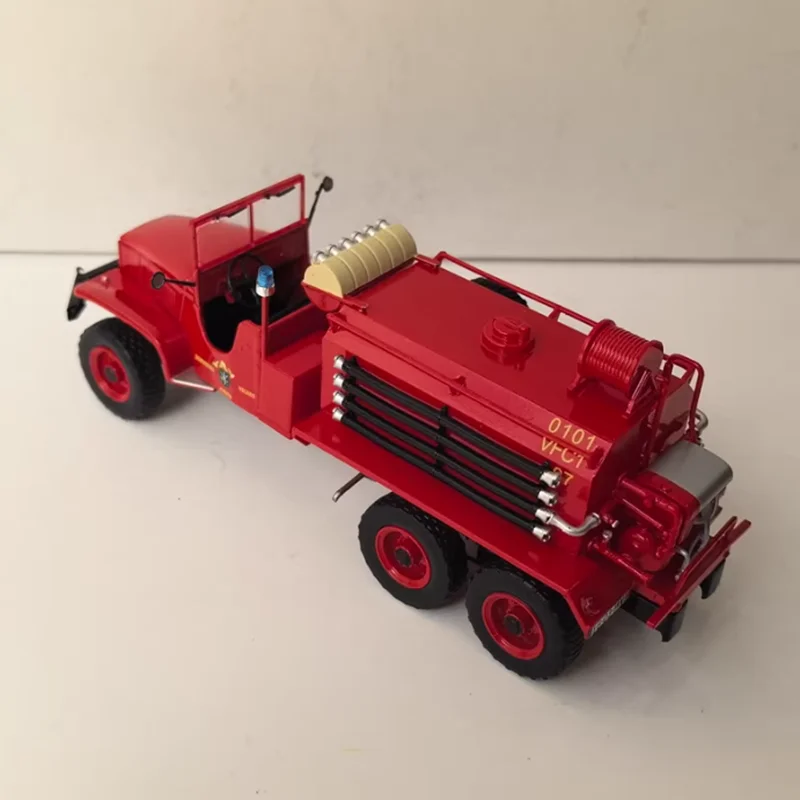 Ixo 1/43 escala gmc cckw ccf 353 liga modelo de motor de incêndio coleção estática decorado presentes de feriado brinquedos lembrança presente