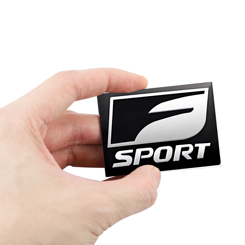 ملصقات معدنية ثلاثية الأبعاد لصندوق السيارة لسيارة لكزس F SPORT LBX NX RX 350h 450h ES UX 300e GS GX IS 250 LS LX CT LC RC GX460 Ct200h