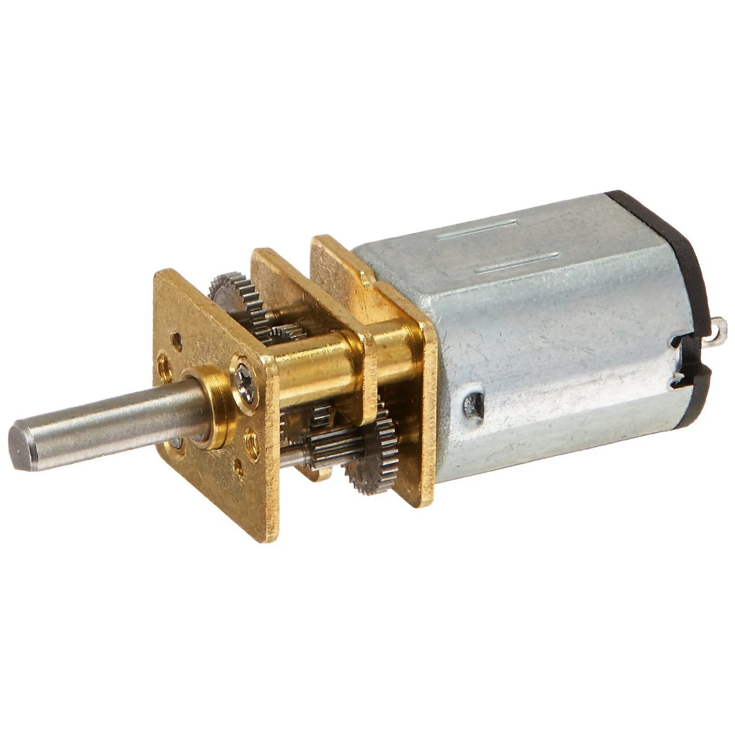 

ABQR JA12-N20 Model DC 12V 100RPM Torque mini Motor Silver+Gold