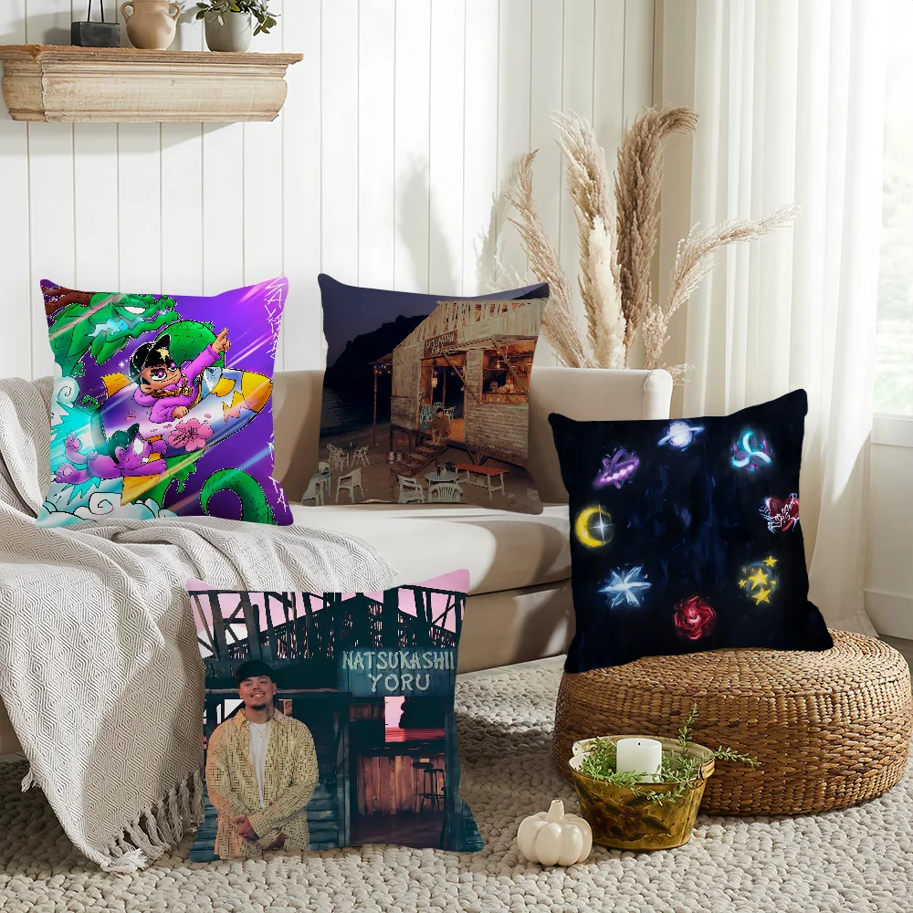 

Singer Saiko Natsukashii Yoru Pillow Case Home Cushion Cover Suitable For Office Sofa Car Suitable For All Seasons