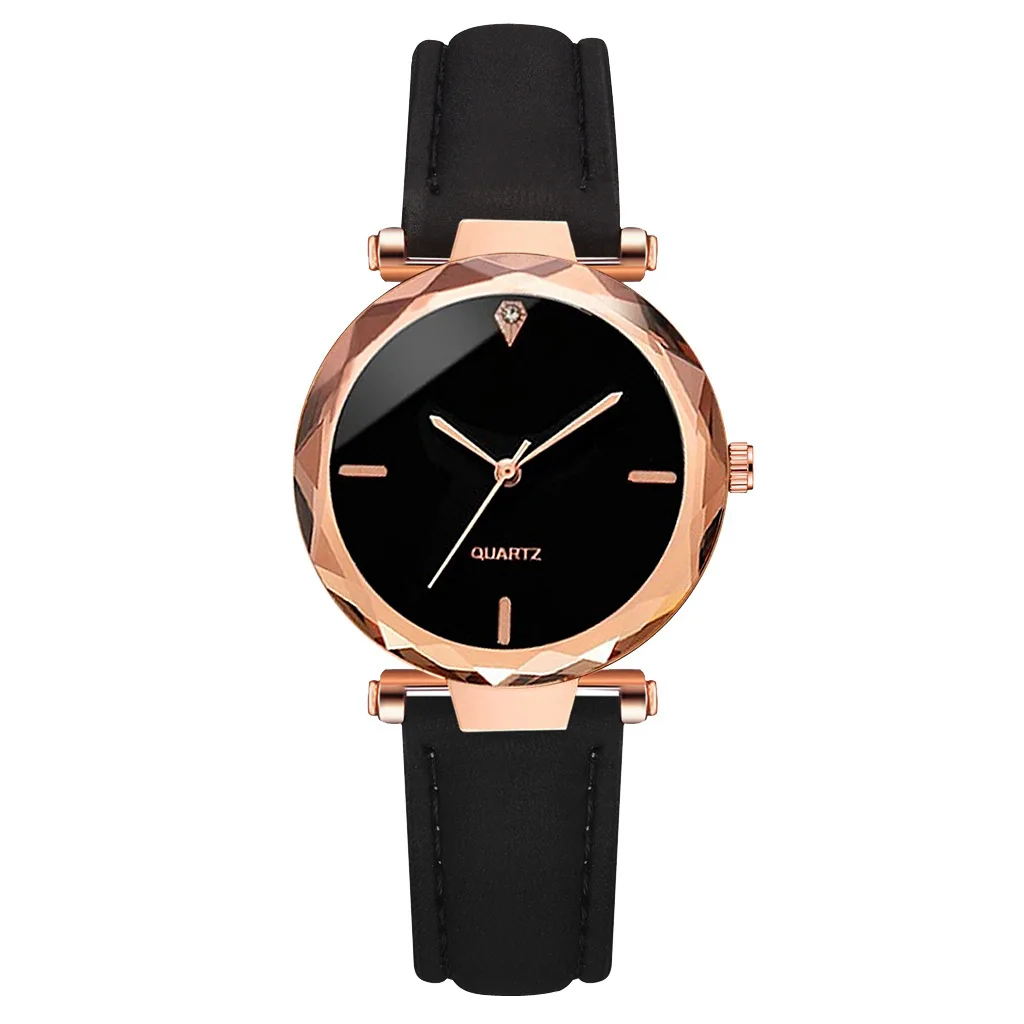 Jam Tangan Kuarsa Wanita Modis 2 Buah/Set Jam Tangan Kuarsa Wanita Kulit Mewah Set Jam Tangan Bisnis Wanita Relogio Feminino