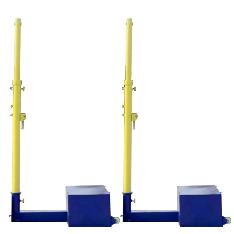 Newly Upgraded Manufacturing Adjustable Height 1.55m-2.43m Movable Multifunctional Badminton Volleyball Tennis Club Badminton