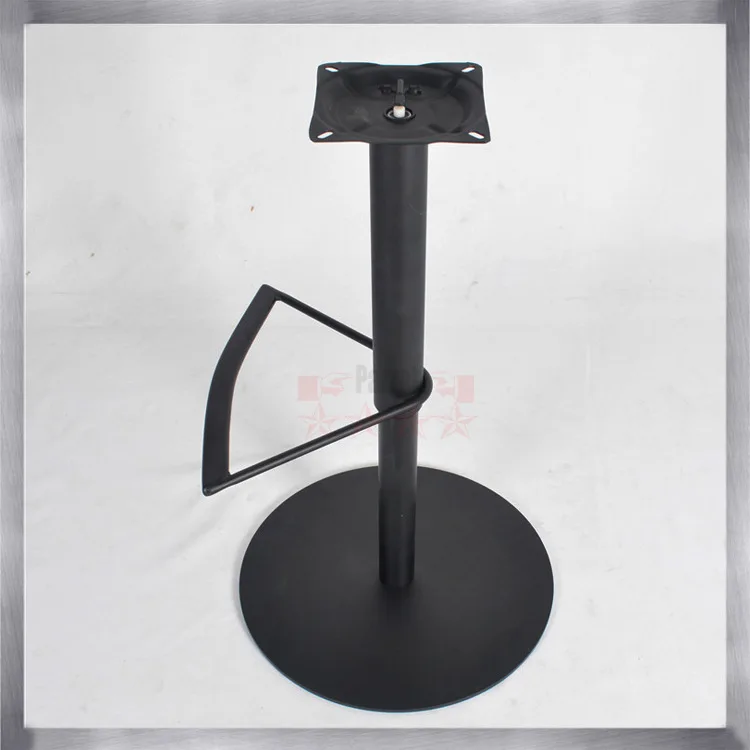 

Iron black powder spraying bar chair lift rotating base fashionable chair bracket Parrett Hardware