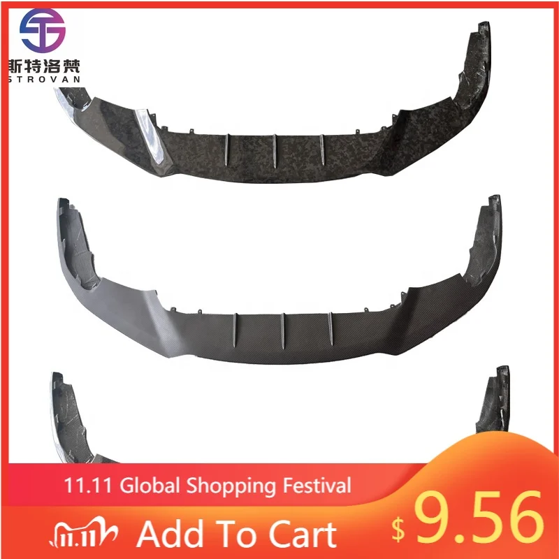 

STLF New Carbon Fiber Front Lip for Lamorghinis Huracan EVO Exclusive Front Bumper Body Kits