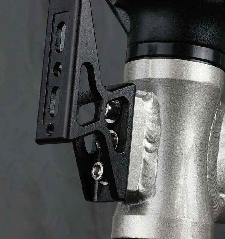AXI Faltrad-Vordertasche Erhöhter Sockel Aluminiumlegierung Vorderradträger-Adapter Erhöhung für Dahon Brompton Faltrad – Detail 18