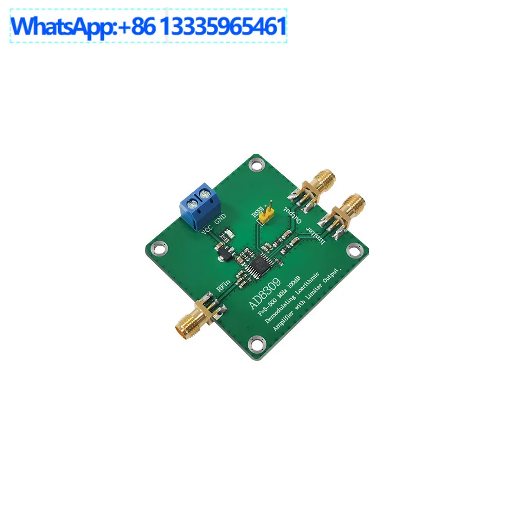 

Для логарифмического детектора AD8309, ограничительный усилитель ИСР