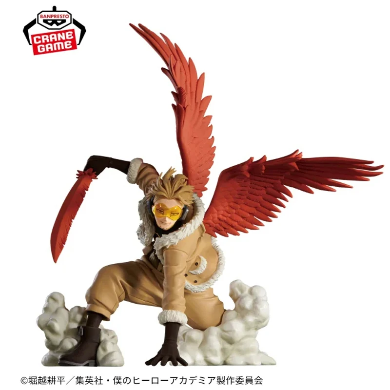 New Bandai Namco Banpresto My Academic Hero Incredible Heroes Plus Hawks 2 Figure Collector Figurine Toys Children's Gifts Doll