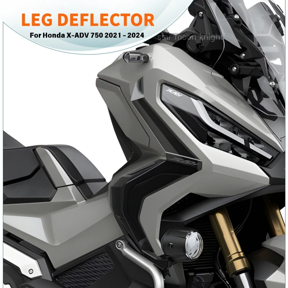 

x adv 750 Side Air Deflector For Honda X-ADV 750 XADV750 2021-2024 Motorcycle Accessorie Leg Wind Deflectors Windshield Fairing