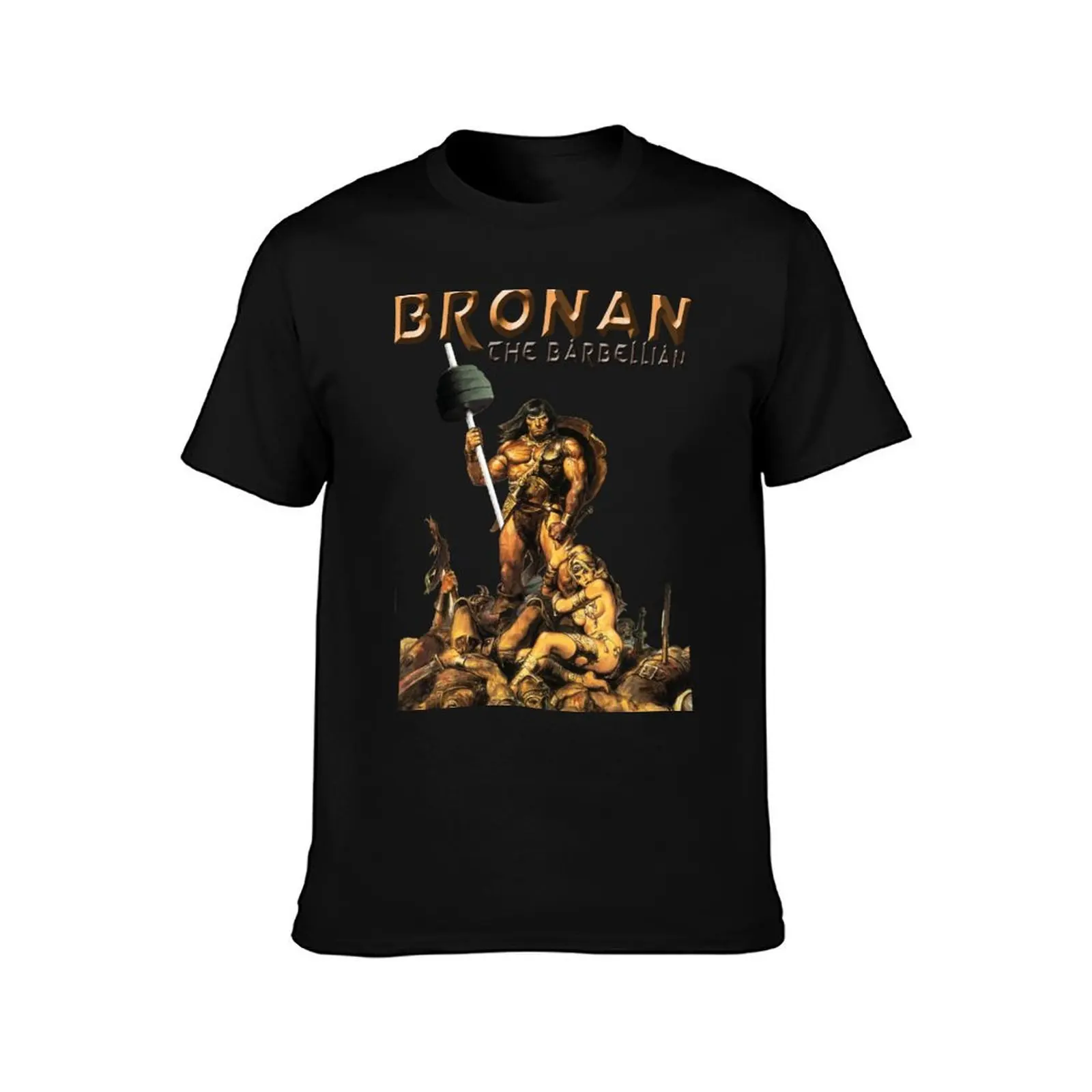 Bronan The Barbellian T-Shirt Man t-shirt valentines clothes valentines boutique clothes custom shirt men clothings