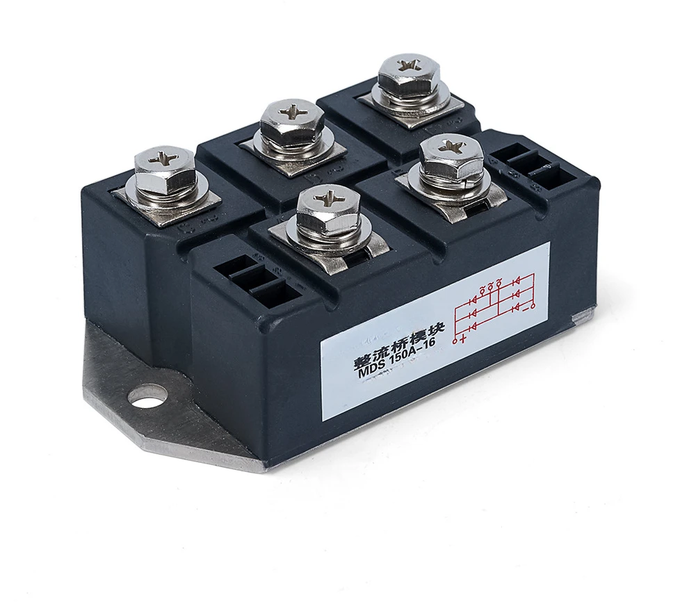 MDS 150A 1600V   Three Phase Rectifier Bridge Rectifier with Radiator Generator Accessories