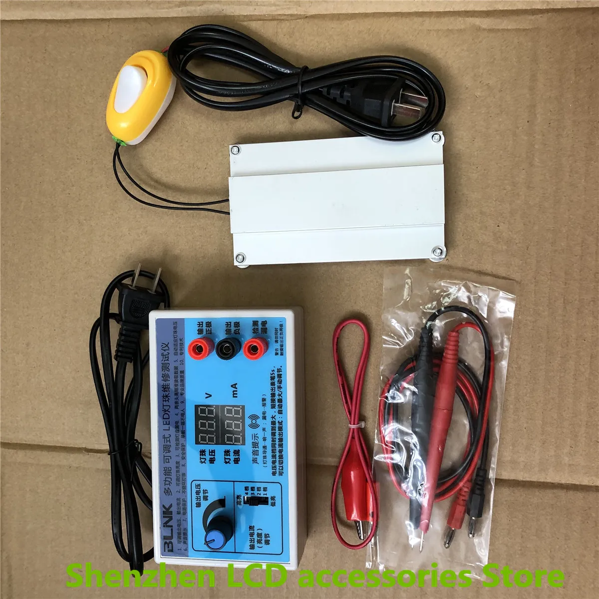 โคมไฟ LED ลูกปัด Tester LED Light Bar LCD TV Board Backlight เครื่องตรวจจับ PTC ถอด Pad 100% ทีวีใหม่เครื่องมือกำจัด