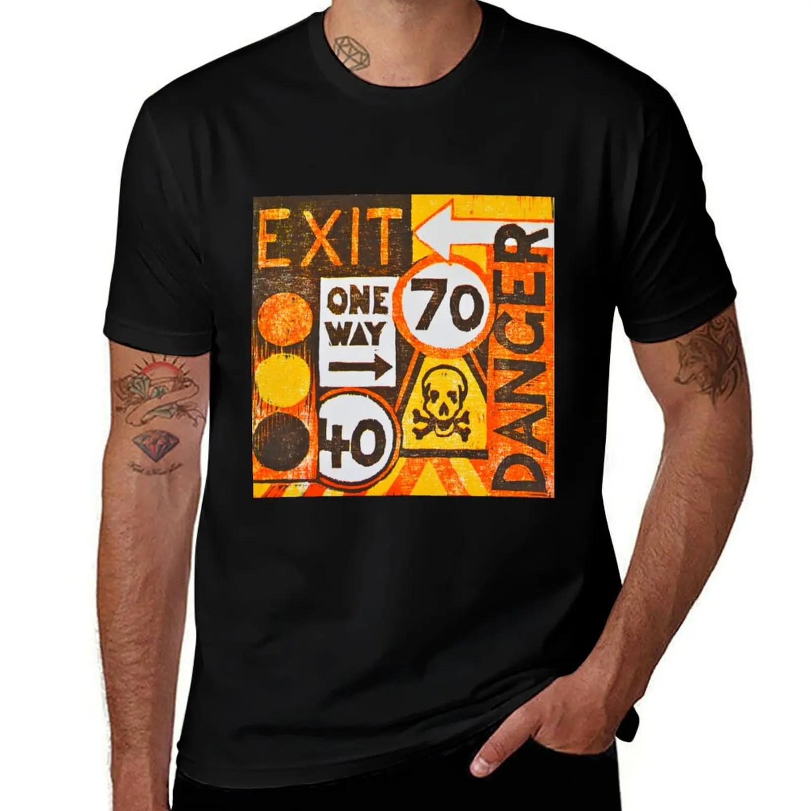 

Sign Board T-Shirt heavyweights customs design your own Luxury man quick-drying men workout shirt